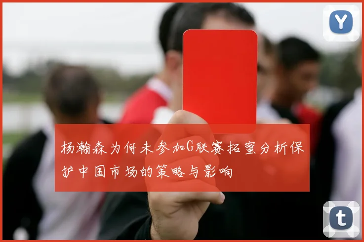 杨瀚森为何未参加G联赛拓蜜分析保护中国市场的策略与影响